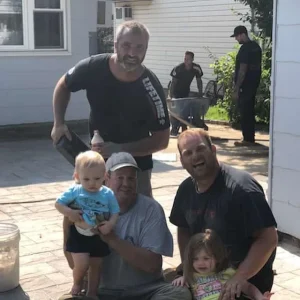 Family Gathering Outdoor Smiles Suffolk County New York