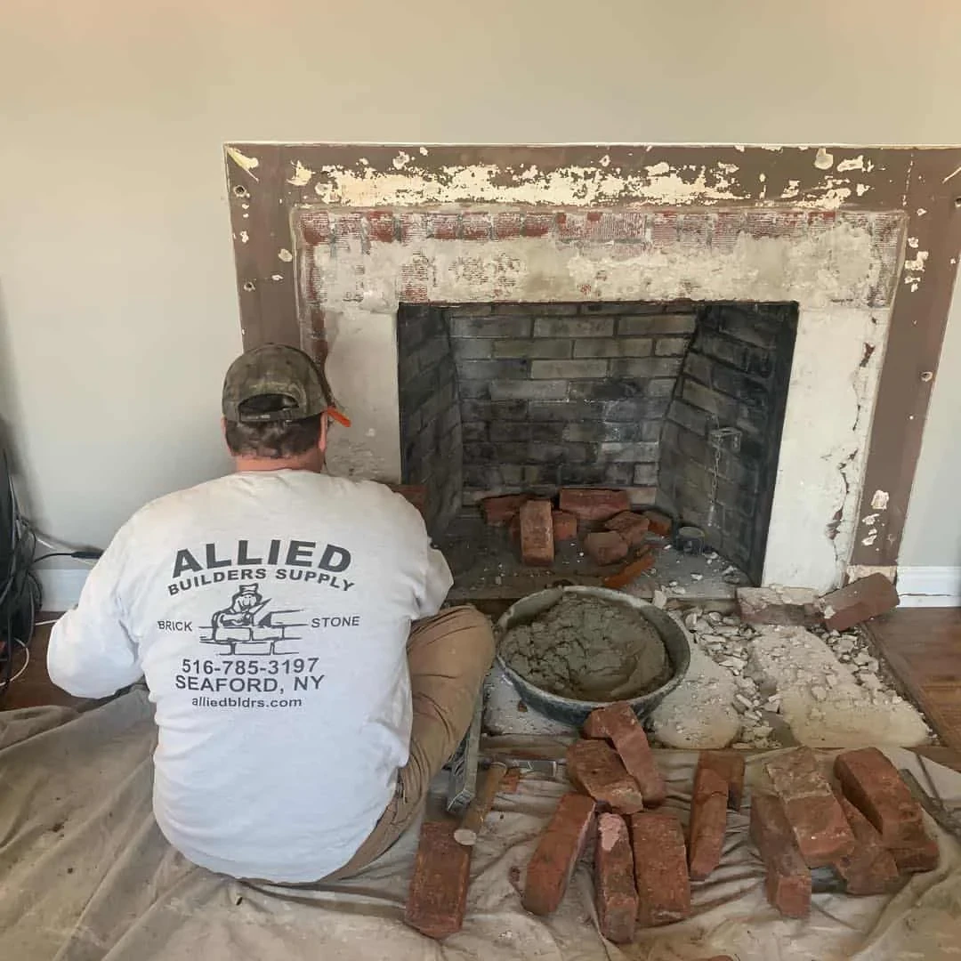 Fireplace Repair Masonry Worker Suffolk County New York