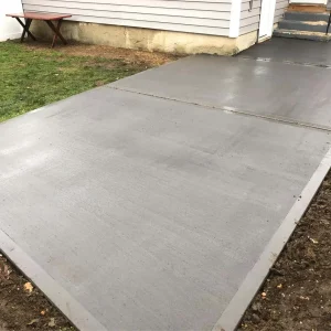 Freshly Poured Concrete Pathway Suffolk County New York_1