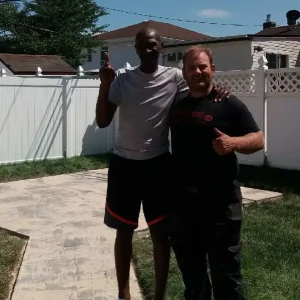 Friends In Backyard Suffolk County New York