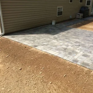 Newly Paved Patio Area Suffolk County New York_1