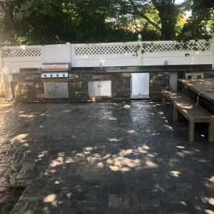 Outdoor Kitchen Patio Area Suffolk County New York
