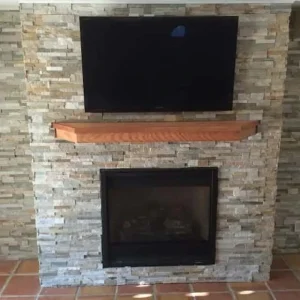 Stone Fireplace Tv Shelf Suffolk County New York