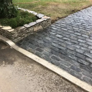 Stone Pathway Garden Bed Suffolk County New York