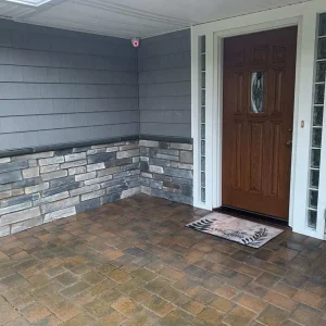 Front Porch Brick Doorway Suffolk County New York