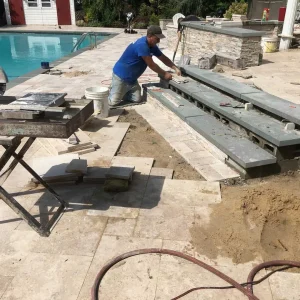 Poolside Construction Worker Suffolk County New York_1