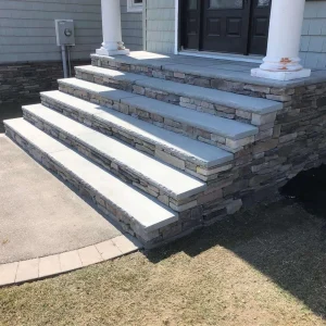 Stone Steps Entrance Exterior Suffolk County New York