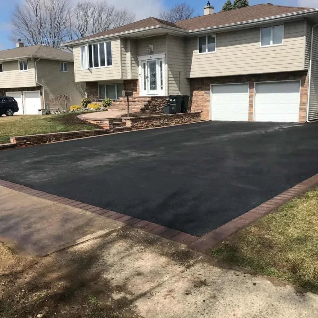 Freshly Paved Driveway Suffolk County New York_2