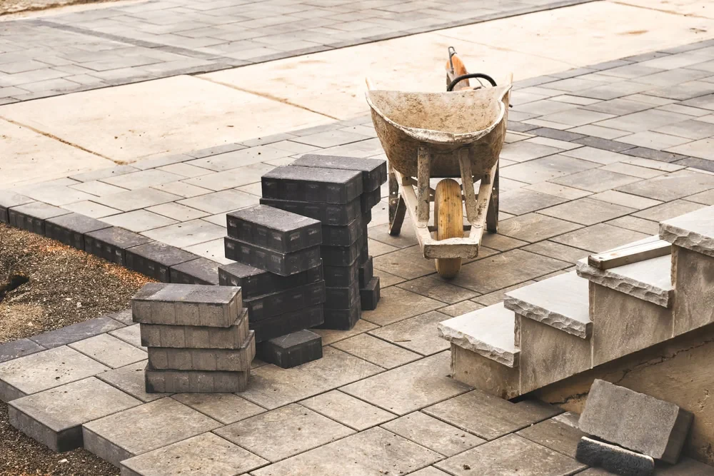 Driveway Construction Site Suffolk County New York