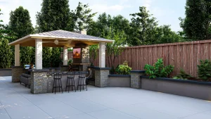 3d Backyard Patio Render Suffolk County New York