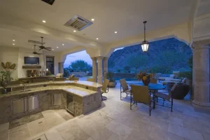 Outdoor Kitchen With View Suffolk County New York