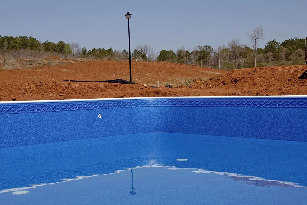 Blue Pool Liner Installation Suffolk County New York_1