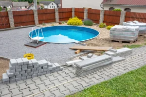 Pool Construction Progress Suffolk County New York