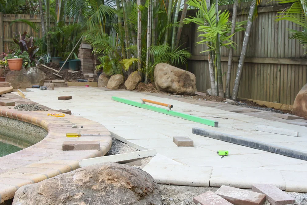 Poolside Paving Construction Suffolk County New York