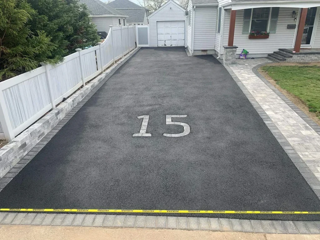 Numbered Driveway Pavers Suffolk Suffolk County New York