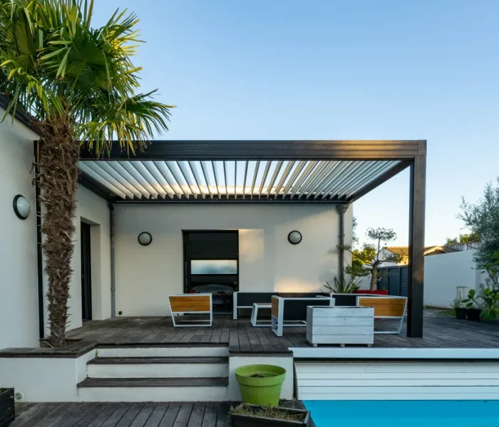 Modern Patio Pergola Design Suffolk County New York_2